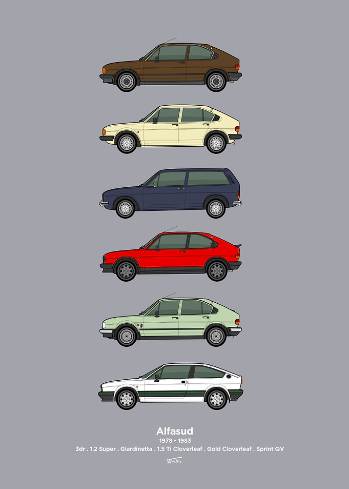Alfasud 1978-1983 classic car collection