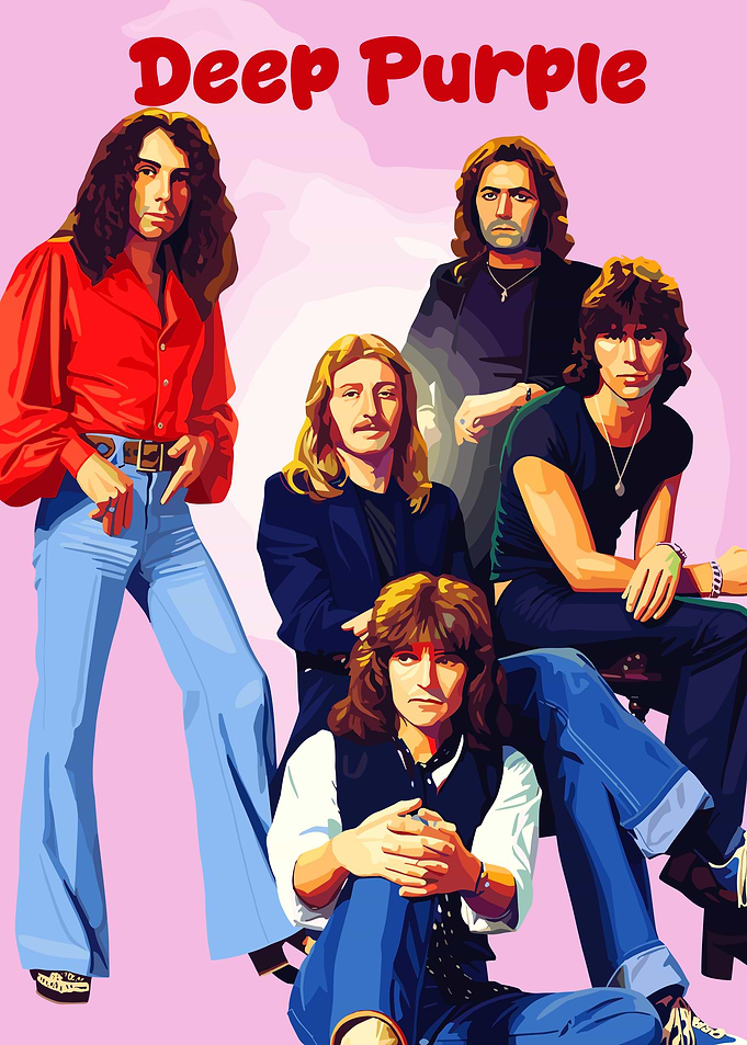 Deep Purple Band Portrait