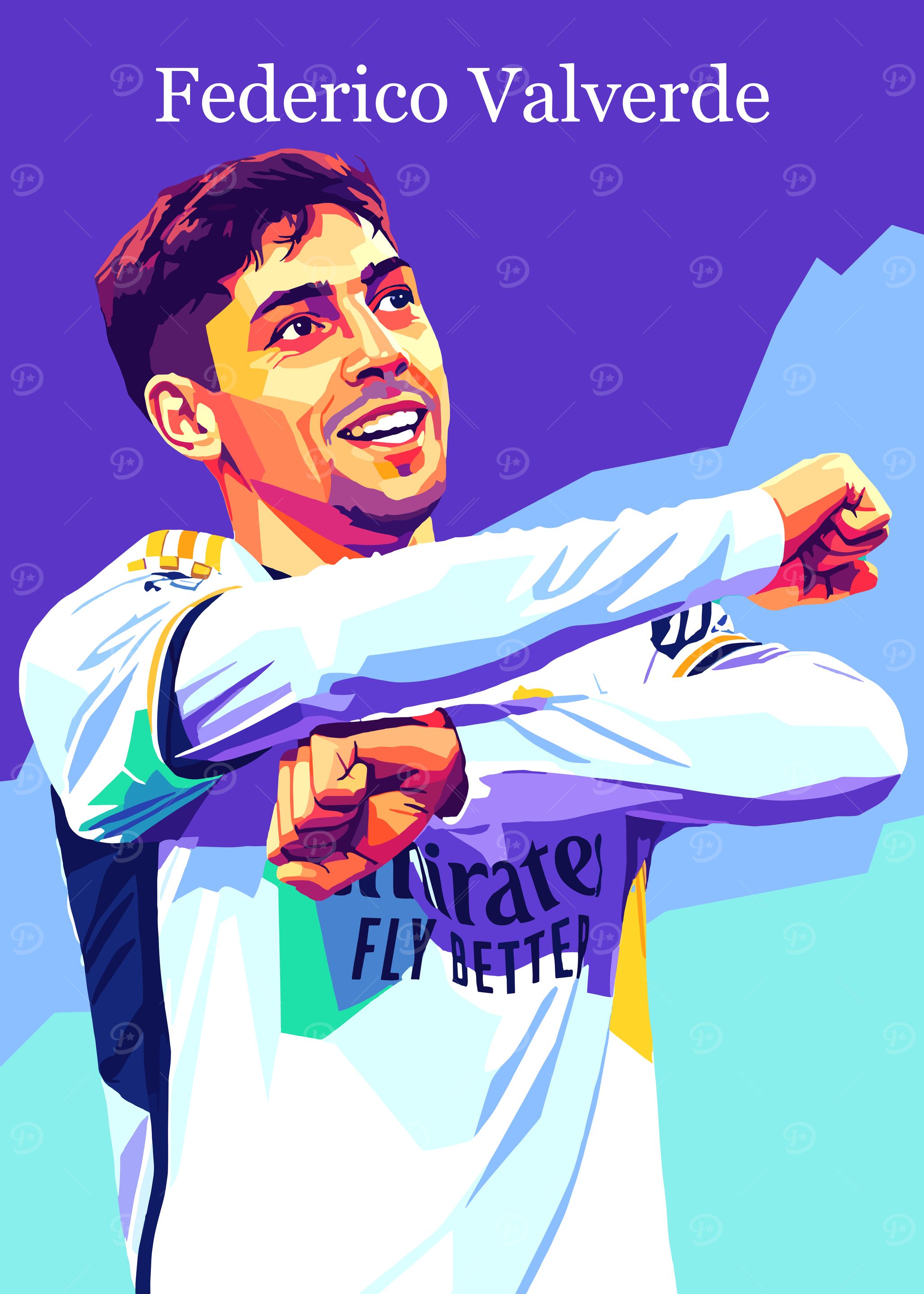 Federico Valverde wpap style