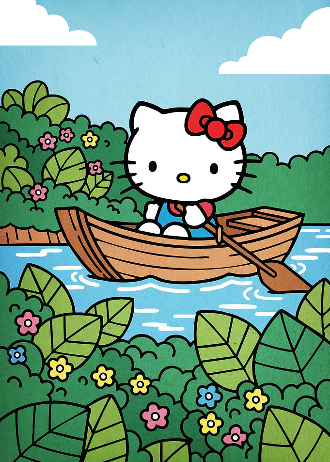 Hello Kitty Boat