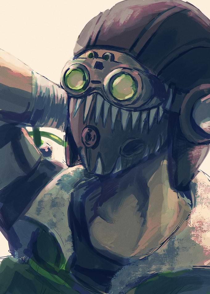 Octane from Apex Legends fan art