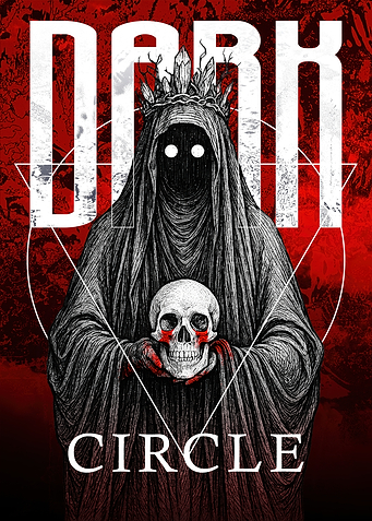 Dark Circle Grim Reaper Skull