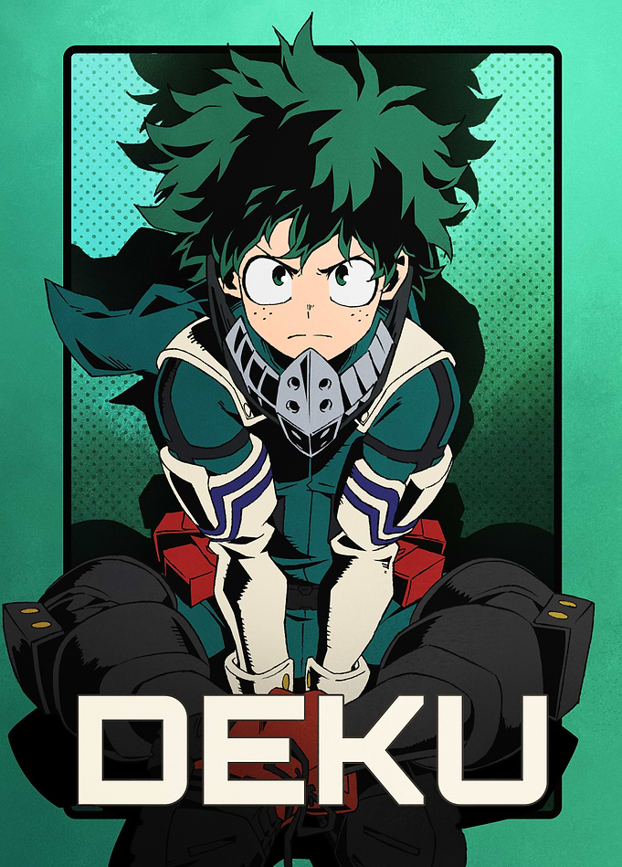 My Hero Academia: Deku's Determined Stance
