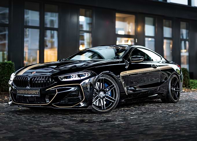 Black Manhart BMW M850i Coupe