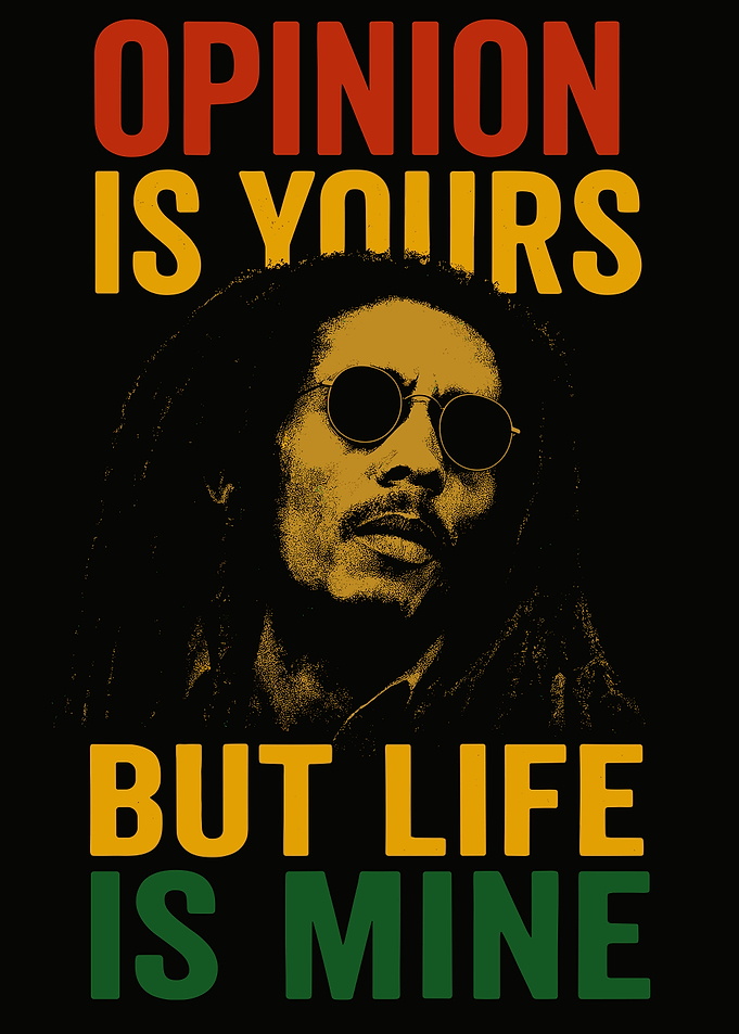 Bob Marley Quote Art