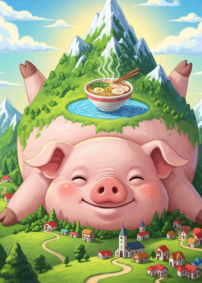Dreamy Pig Mountain Ramen