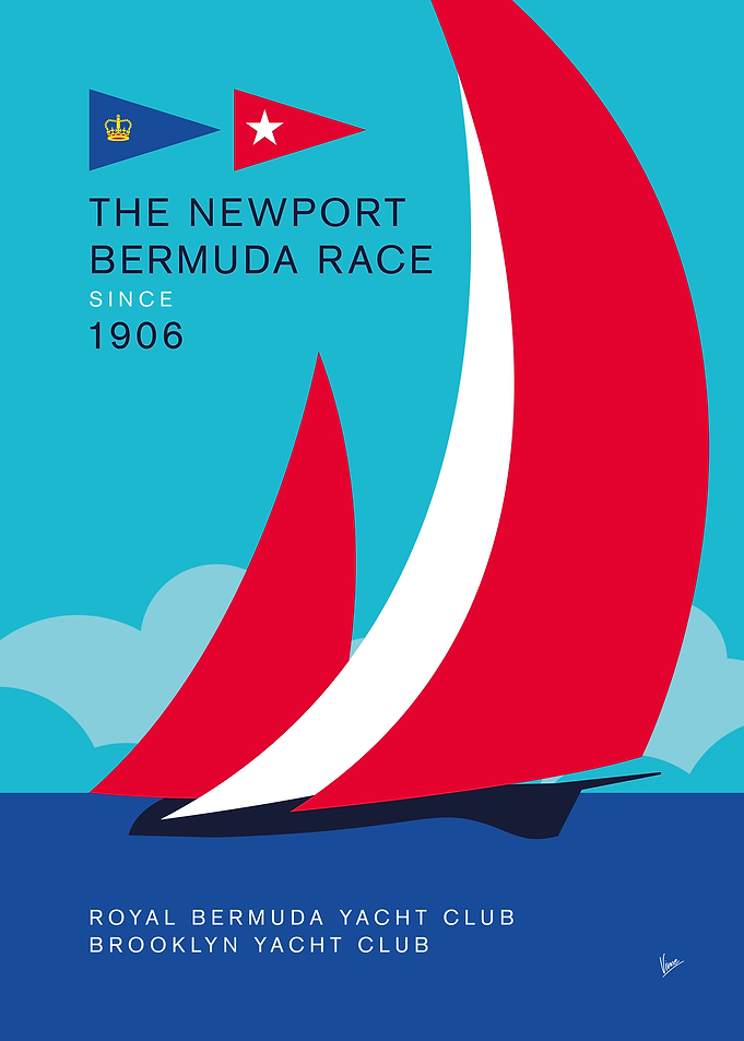 1906 The Newport Bermuda Race Poster