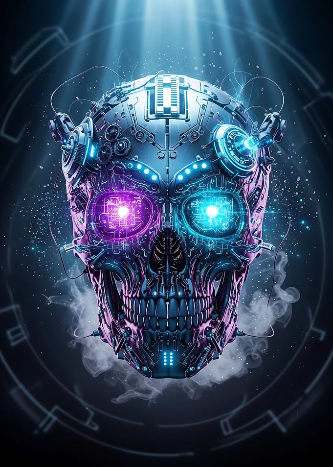 Cybernetic Skull