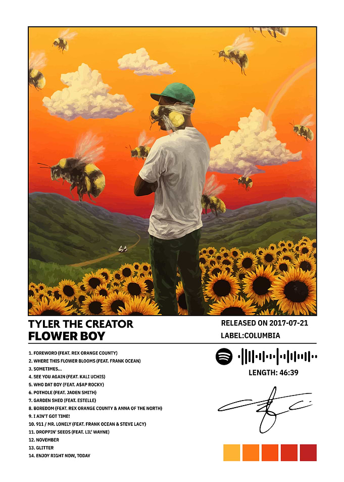 Tyler, the Creator - Flower Boy Album
