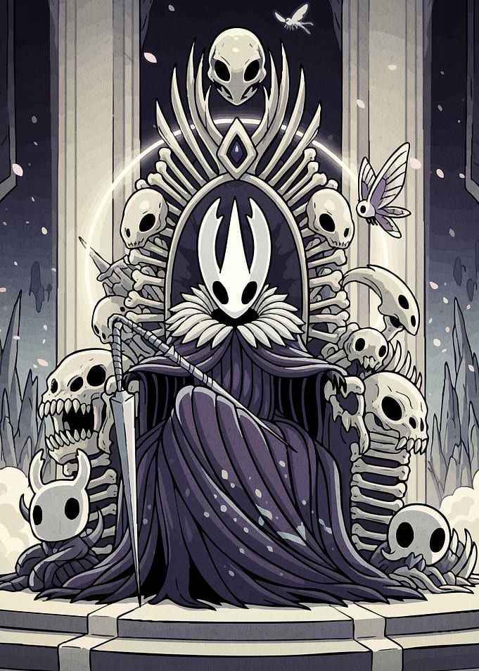 Hollow Knight Throne Skulls