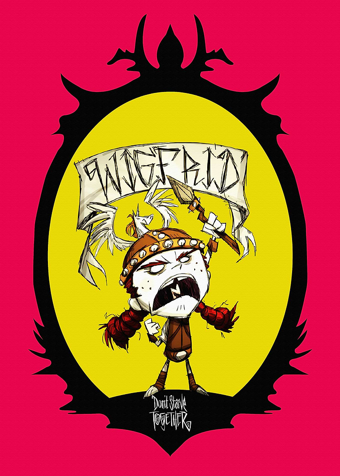 Wigfrid from Don't Starve Together