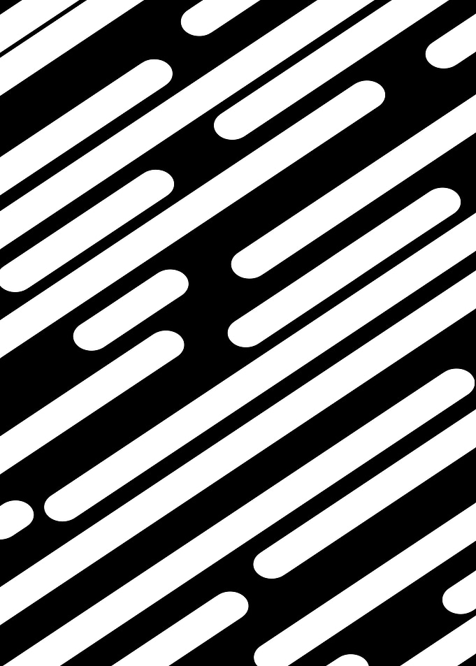 Abstract Black and White Pattern