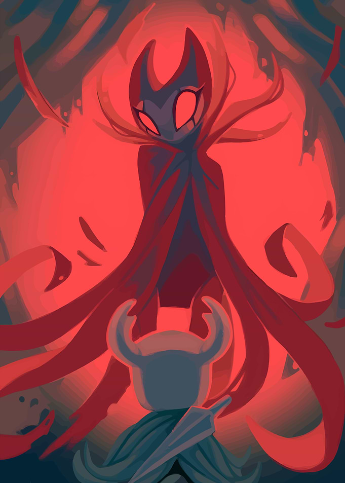 Hollow Knight: Grimm vs. The Knight