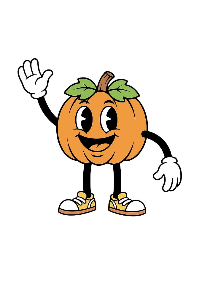 Halloween Pumpkin Cartoon