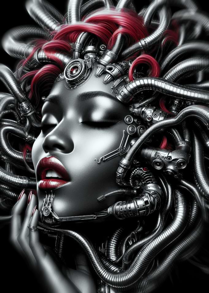 Mechanical Medusa – Venomous Elegance
