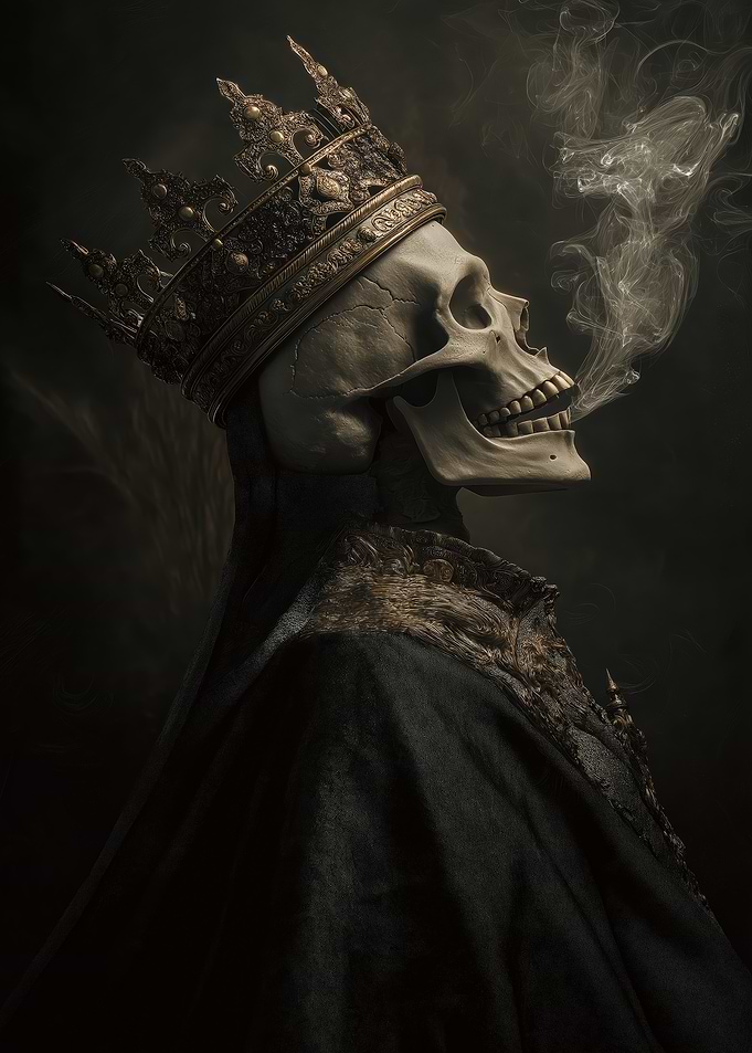 Smoking Skull King