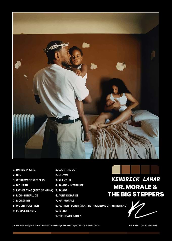 Kendrick Lamar - Mr. Morale Album Cover