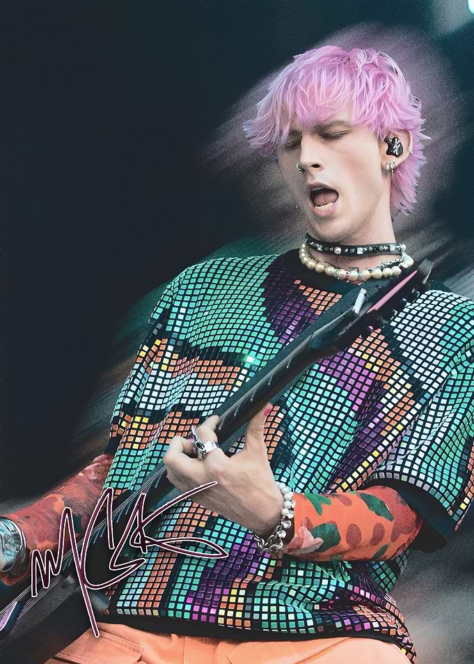 Machine Gun Kelly Performing Live