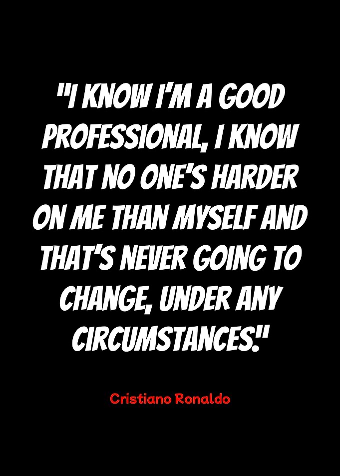 cristiano ronaldo motivational quote