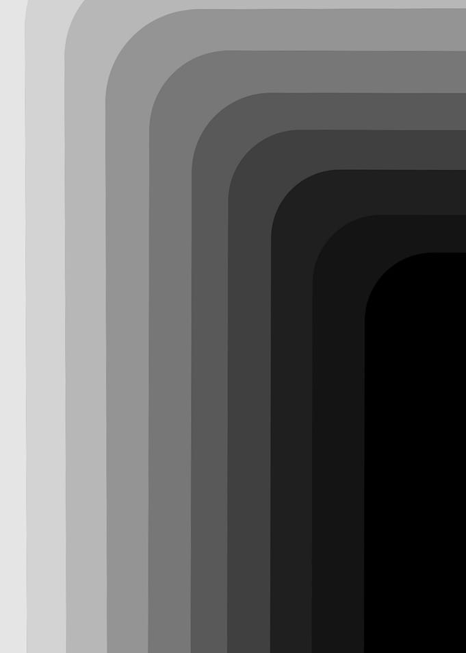 Monochrome Gradient Rounded Rectangles