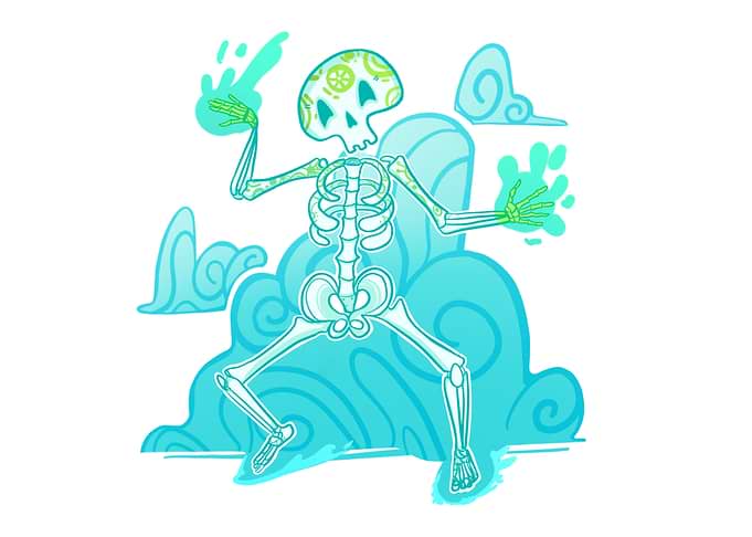 Autumn Skeleton Dance