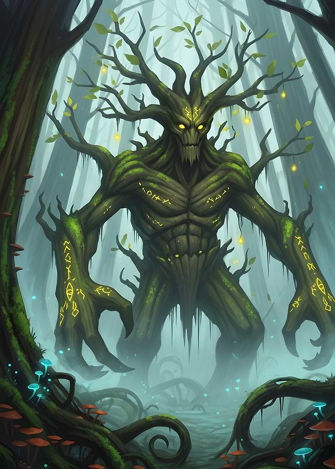 Mystical Forest Guardian