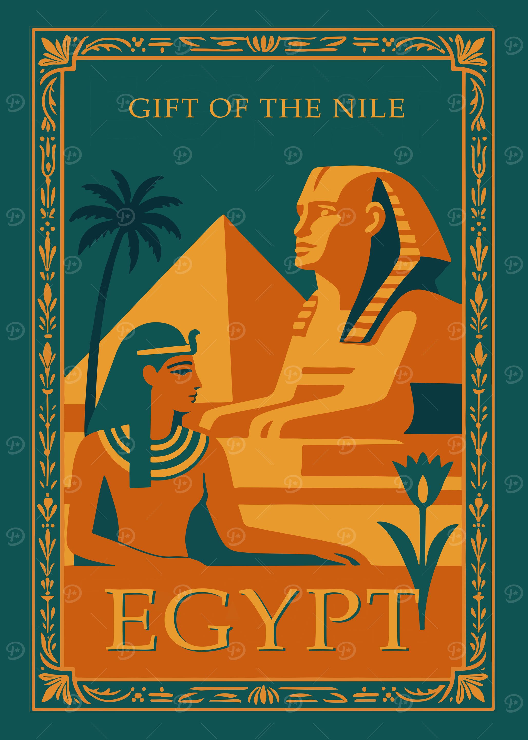 Egypt Travel Poster