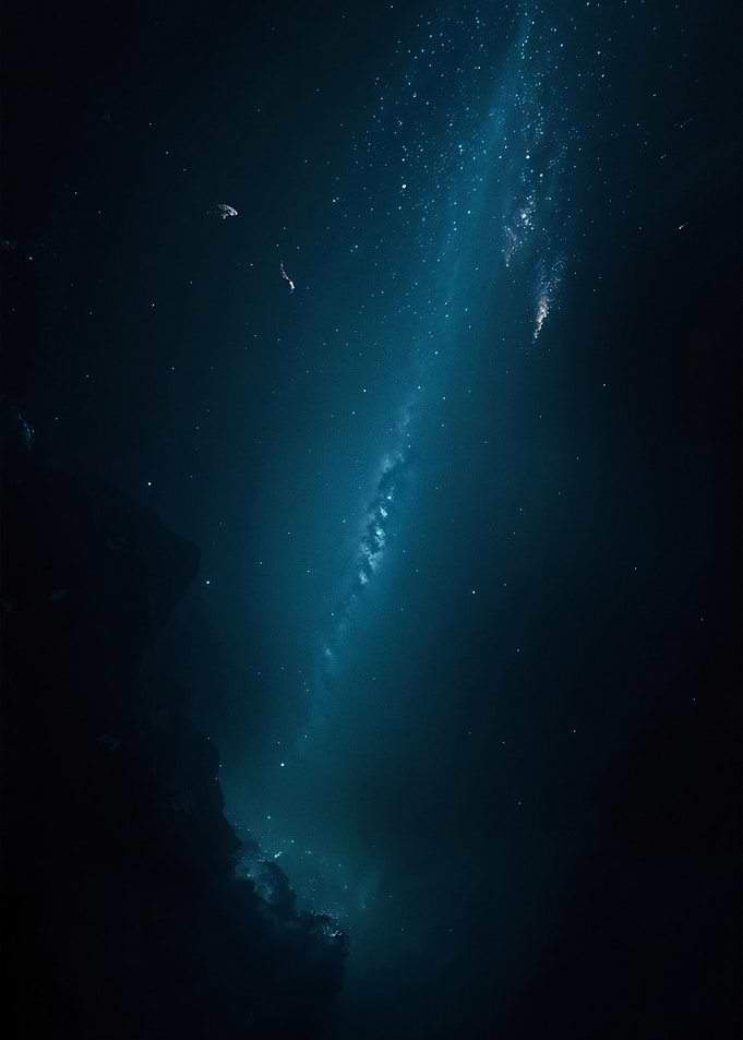 Underwater Starry Sky