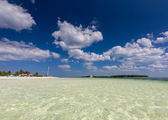 Tropical Beach with Clear Water, Cuba