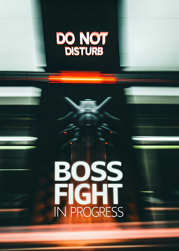 Boss Fight In Progress