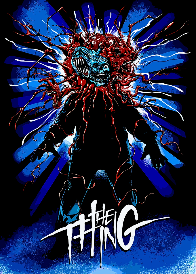 The Thing Movie Poster Art