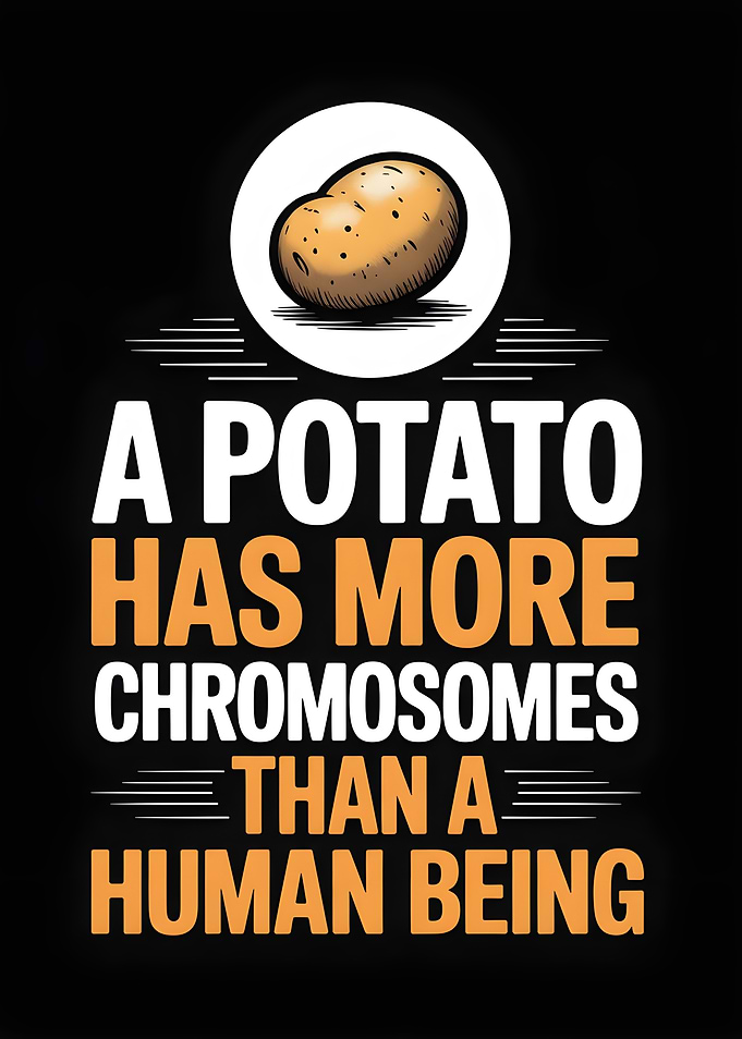 Potato Chromosomes Funny Quote