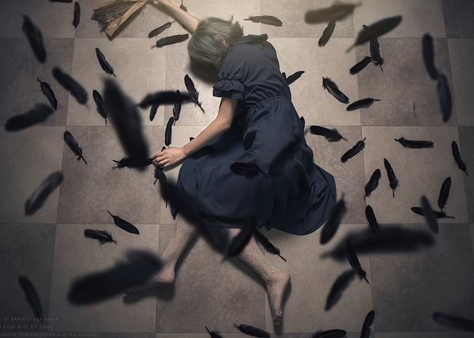 Fallen Angel: Dark Feathers and Despair