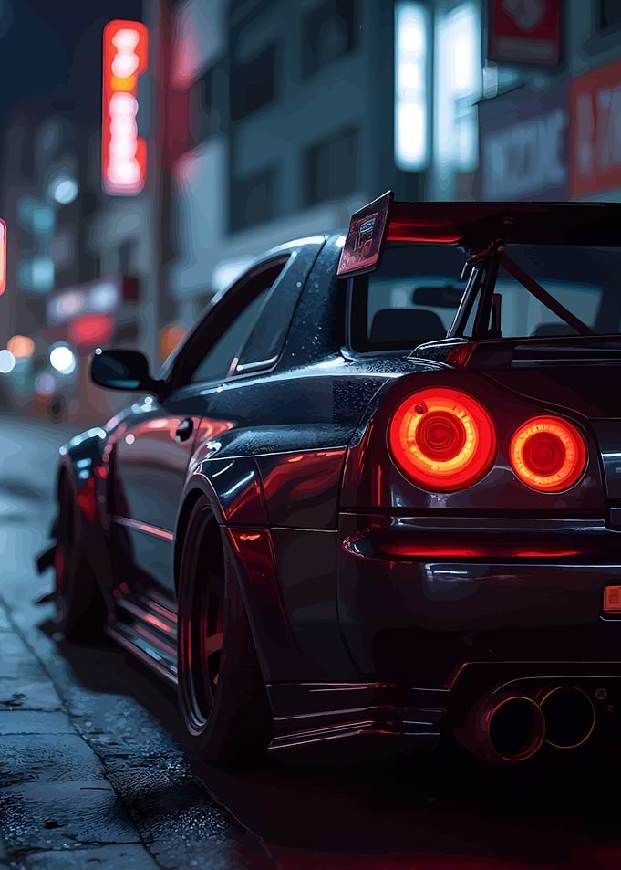 Night Street Car