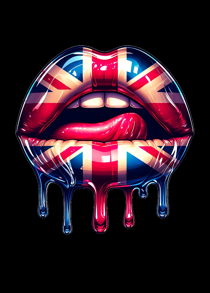 Union Jack Lips Dripping