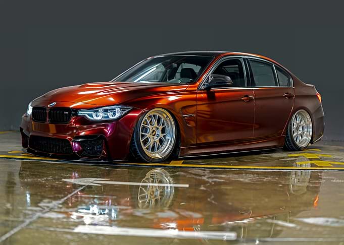 Customized Copper BMW M3 Sedan