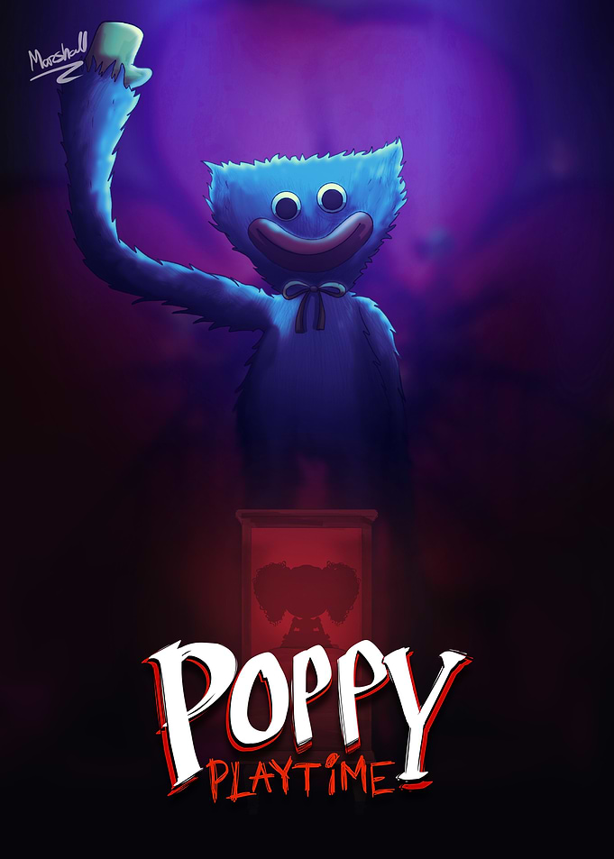 Poppy Playtime Chapter 1: A Tight Squeeze Poster Illustration