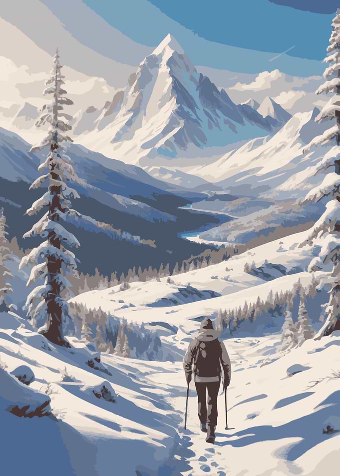 Winter Mountain Hike
