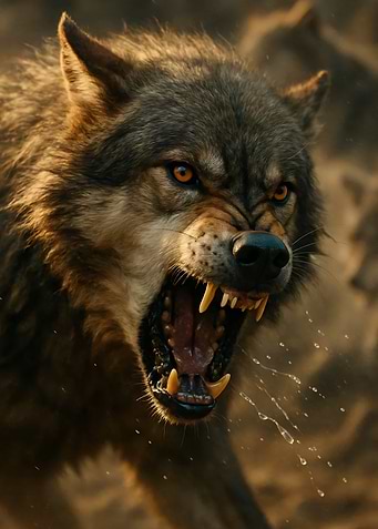 Wolf Portrait
