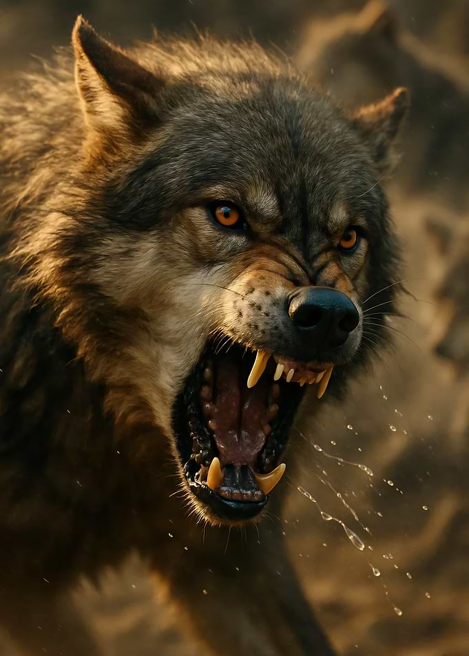 Wolf Portrait