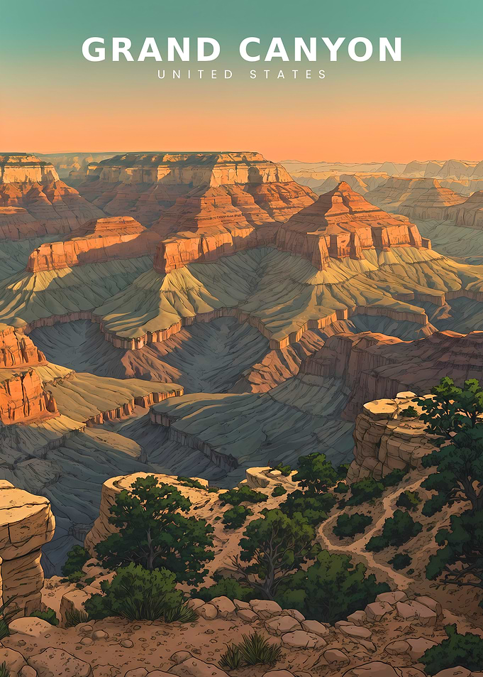 Echoes of Sunlight in the Endless Canyon