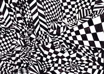 Warped Chessboard Labyrenth