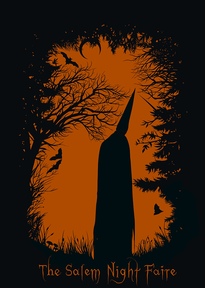 The Salem Night Faire Illustration
