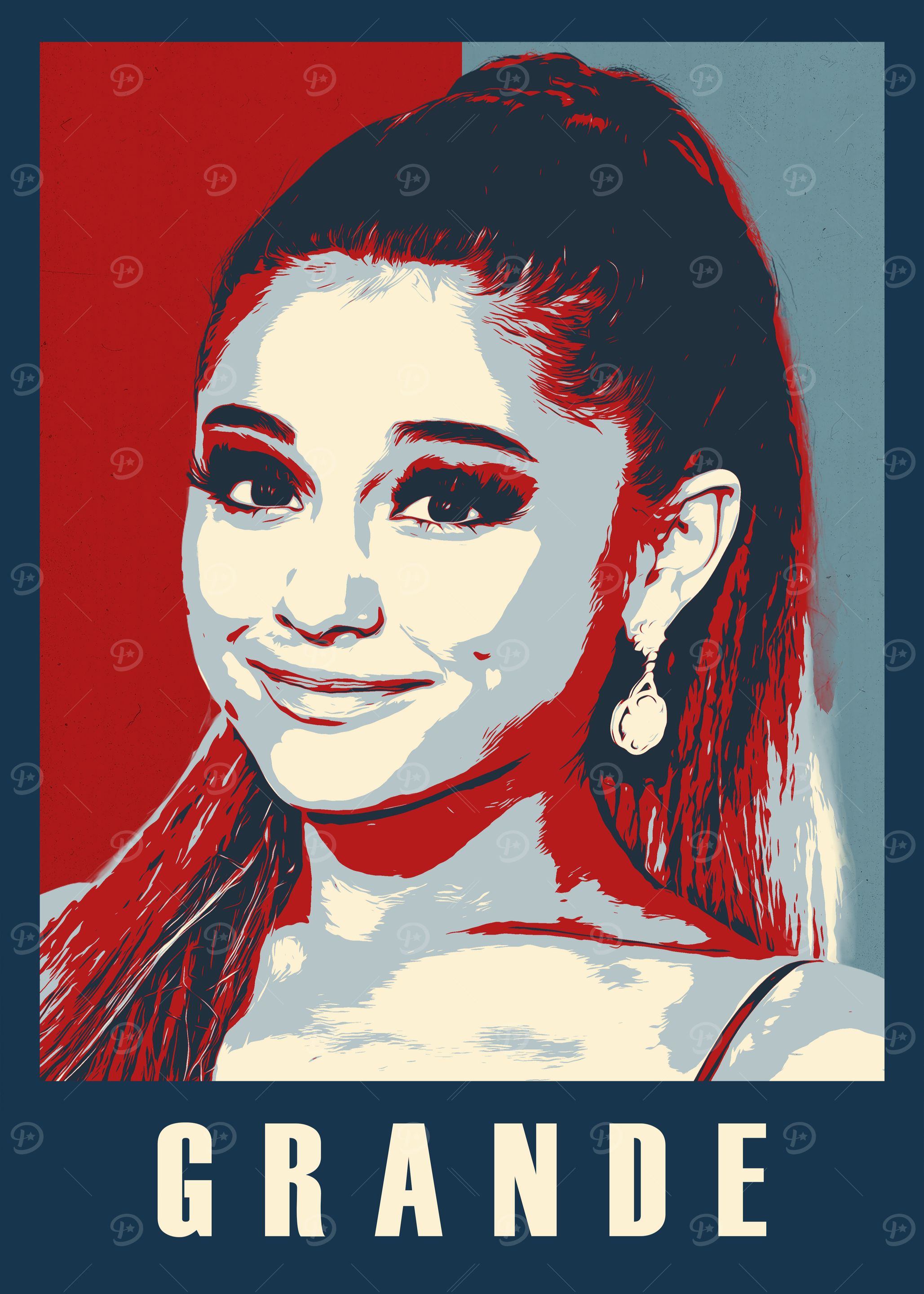 Ariana Grande Portrait Poster