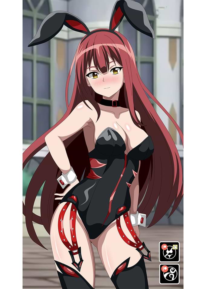 Anime Girl in Bunny Costume