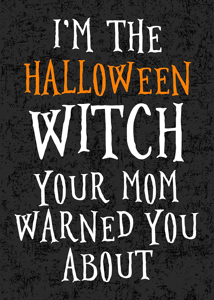 Halloween witch quote