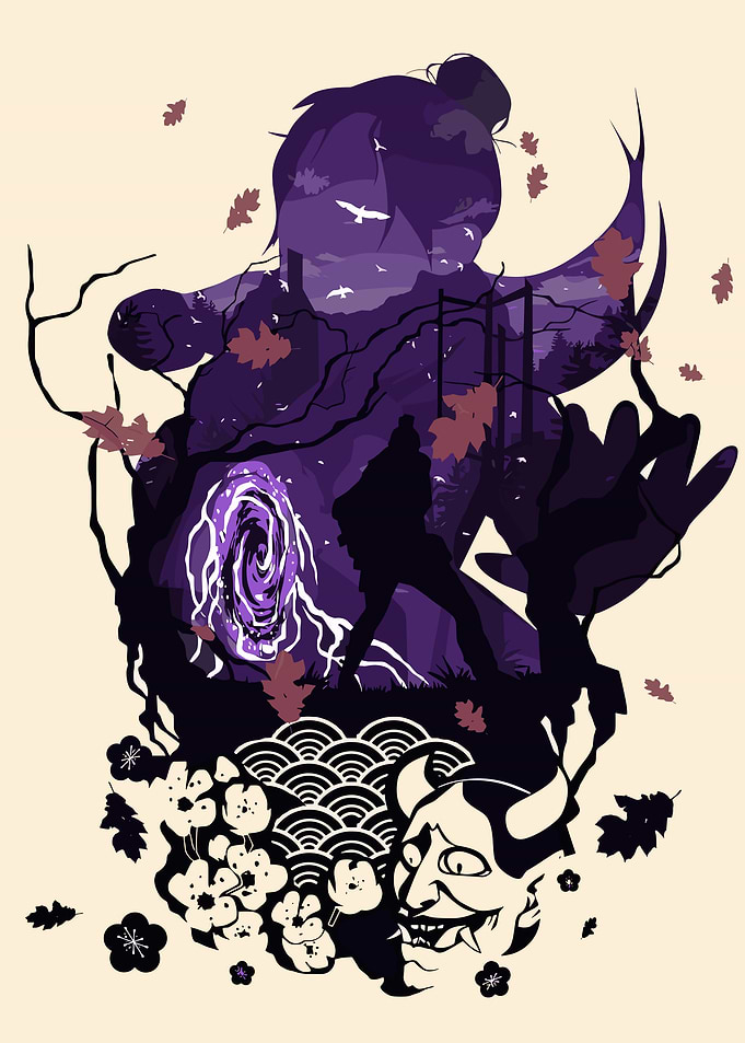 Wraith Apex Legends Silhouette Art