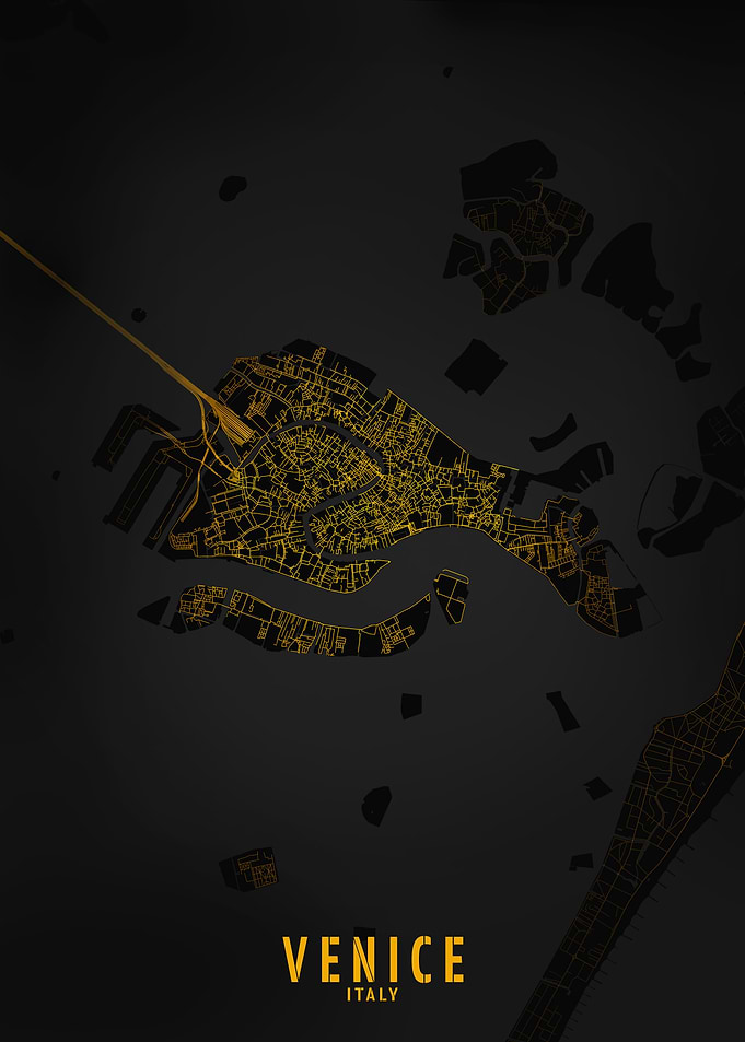 Venice Golden City Map