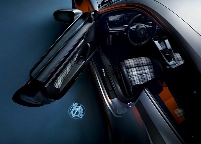 Porsche 911: Plaid Interior, Boxer Projection