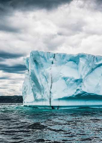 Iceberg in the Ocean